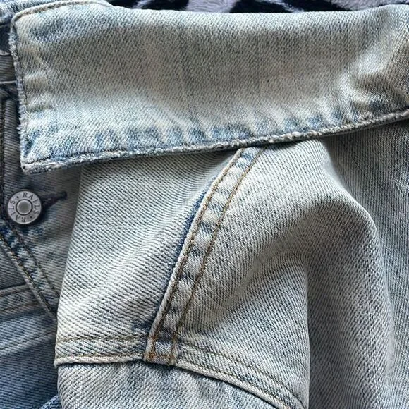 Rails distressed ripped modern vintage knox denim jean jacket size small - Picture 14 of 14